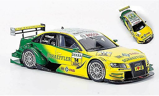 Audi A4 dtm 1/43 Spark No.14 Schaeffler M.Tomczyk 2011 modellini auto