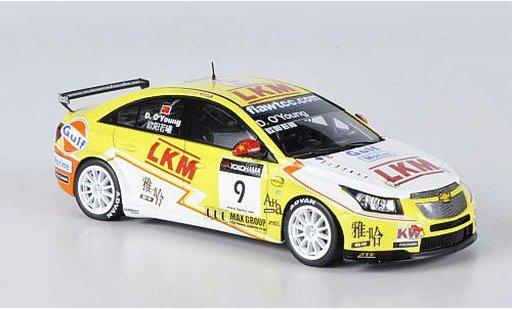 Chevrolet Cruze course 1/43 Spark 2011 1.6T No.9 D.O'Young WTCC GP Macau modellini auto