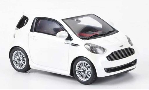 Aston Martin Cygnet citadine 1/43 Spark bianco 2011 modellini auto