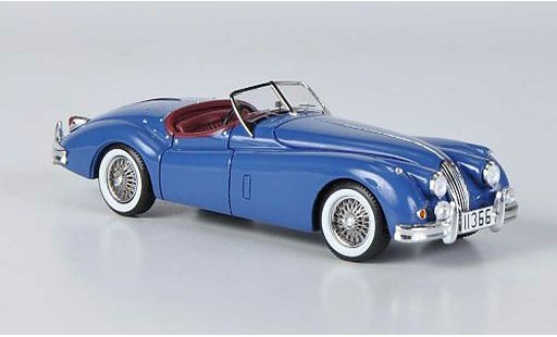 Jaguar XK 140 1/43 Spark Roadster blu 1957 modellini auto