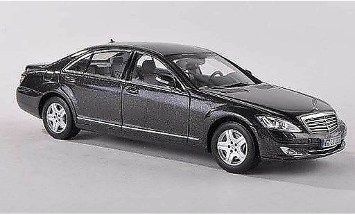 Mercedes W 221 Base 1/43 Spark S classe nero-grigio modellini auto