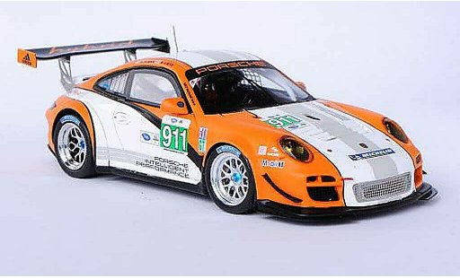 Porsche 911 GT3 1/43 Spark R hybrid 2.0 No.911 R.Dumas / R.Lietz ALMS 2011 modellini auto