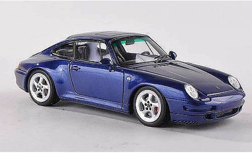 Porsche 911 4S 1/43 Spark Carrera blu 1995 modellini auto