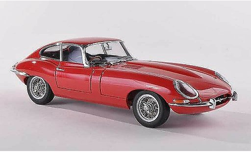 Jaguar E-Type 1961 1/18 Autoart Coupe serie I 38 rosso modellini auto