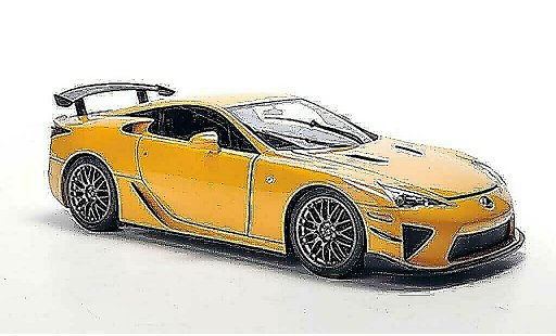 Lexus LFA Nurburgring Package 1/18 Autoart orange 2011 modellini auto