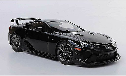 Lexus LFA Nurburgring Package 1/18 Autoart nero 2011 modellini auto