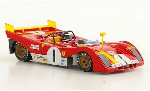 Ferrari 312 PB 1/43 Brumm No.1 J.Ickx / C.Regazzoni 1000Km Monza 1972 modellini auto