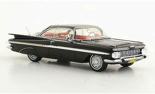 Chevrolet Impala Coupe 1/43 Spark 1959 nero Sondermodell MCW L.E. 300 modellini auto