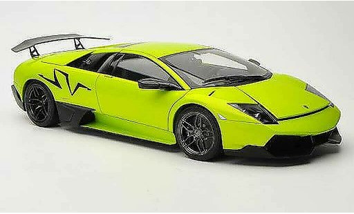 Lamborghini Murcielago LP670 1/18 Autoart 4 SV verde modellini auto