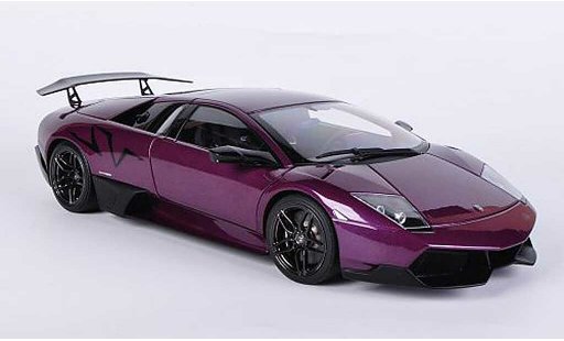Lamborghini Murcielago LP670 1/18 Autoart SV lilla modellini auto