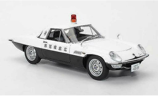 Mazda Cosmo Base 1/18 Autoart Sport japanische Polizia 1968 modellini auto