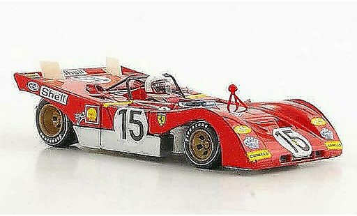 Ferrari 312 PB 1/43 Brumm No.15 J.Ickx / C.Regazzoni 1000Km Monza 1971 modellini auto