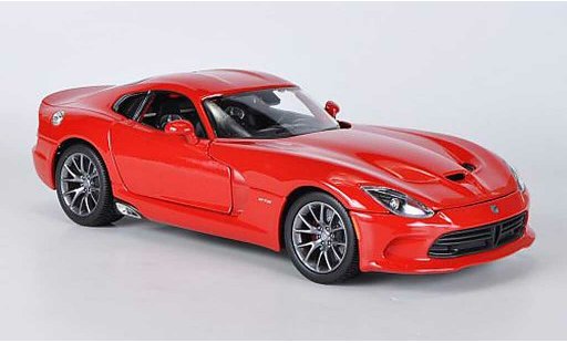 Dodge Viper SRT GTS 1/18 Maisto rosso 2013 modellini auto