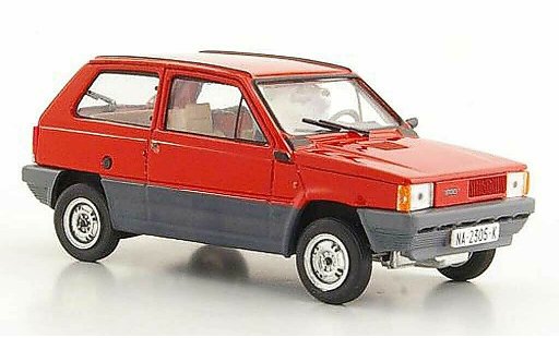 Seat Panda 35 1/43 Brumm rosso Plaza de Toros - Pamplona modellini auto