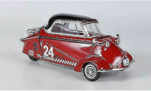 Messerschmitt KR 200 Base 1/18 Revell rosso No.24 GP.Garage modellini auto
