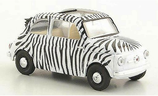 Fiat 500 Nuova 1/43 Brumm ''Zebrata'' 1957 modellini auto