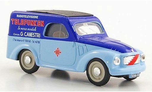 Fiat 500 C 1/43 Brumm Belvedere Telefunken Service 1950 modellini auto