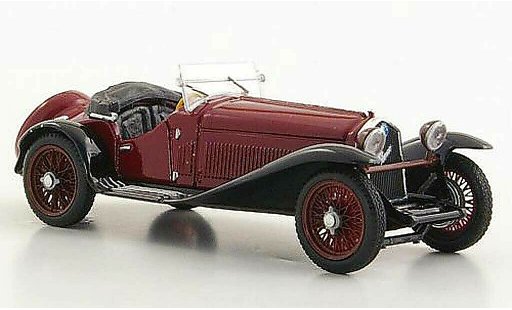 Alfa Romeo 2300 berlina 1/43 Brumm rosso/nero modellini auto