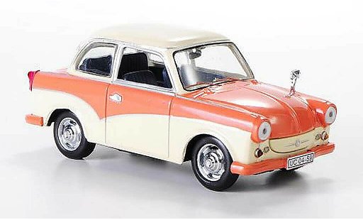 Trabant P50 Base 1/43 IST Models beige/rosa 1958 modellini auto