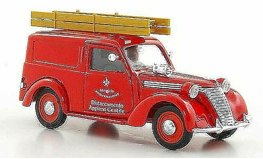 Fiat 1100 Furgone 1/43 Brumm E pompier (I) 1949 modellini auto