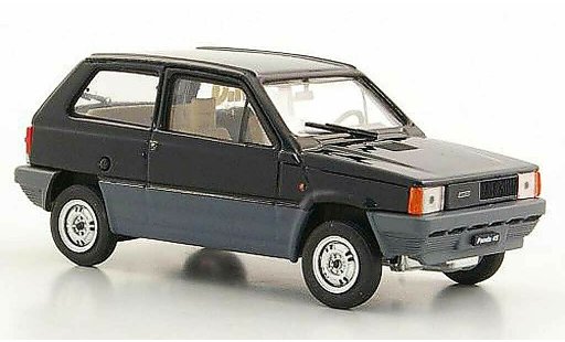 Fiat Panda 45 1/43 Brumm nero 1980 modellini auto