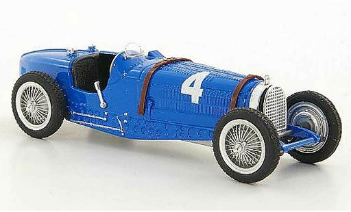 Bugatti Type 59 grand prix 1/43 Brumm No.4 R.Dreyfus GP Belgien 1934 modellini auto