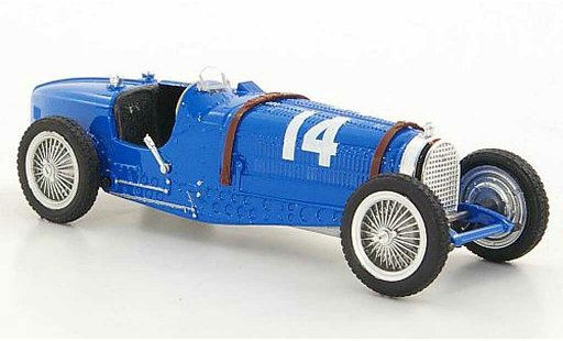 Bugatti Type 59 grand prix 1/43 Brumm No.14 T.Nuvolari GP Frankreich 1934 modellini auto
