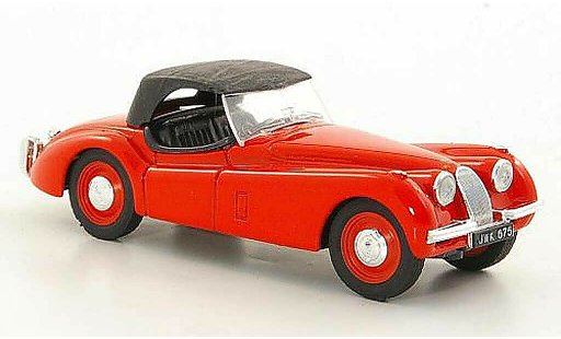 Jaguar XK 120 1/43 Brumm rosso 1948 modellini auto