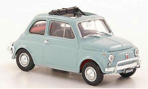 Fiat 500 L 1/43 Brumm grigioblu 1968 modellini auto