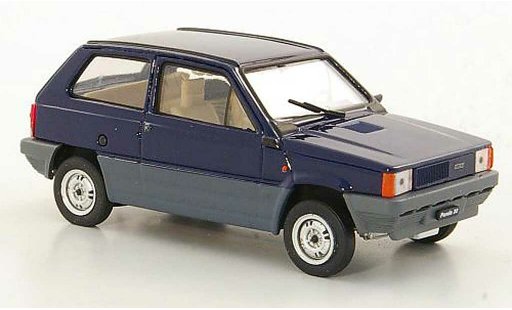 Fiat Panda 30 1/43 Brumm blu 1980 modellini auto