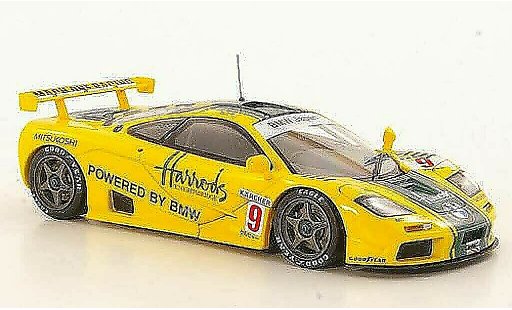 McLaren F1 GTR GTR 1/43 HPI No.9 Mach One Racing A.Wallace / K.Wendlinger Suzuka 1995 modellini auto
