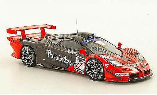 McLaren F1 GTR GTR Long Tail 1/43 HPI Longtail No.27 Parabolica C.Goodwin / G.Ayles Silverstone 1997 modellini auto