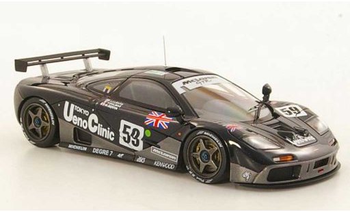 McLaren F1 GTR GTR 1/43 HPI No.59 Ueno Clinic J.J.Lehto / Y.Dalmas / M.Sekiya 24h Le Mans 1995 modellini auto