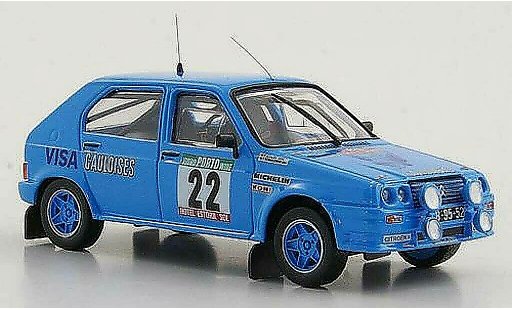 Citroen Visa Chrono 1/43 Mini Partes Gr.B No.22 F.Romaozinho / P.Almeida Rally Portugal 1983 modellini auto