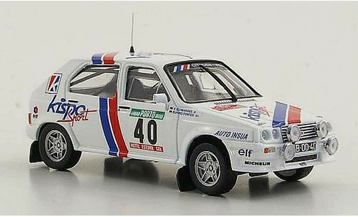 Citroen Visa Chrono 1/43 Mini Partes Gr.B No.40 R.Fontes / V.Guimaraes Rally Portugal 1983 modellini auto