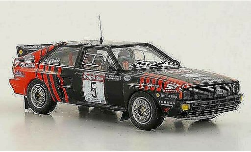 Audi Quattro coupe 1/43 Trofeu No.5 J.Bosch / S.Bond Circuit des Ardennes 1986 modellini auto
