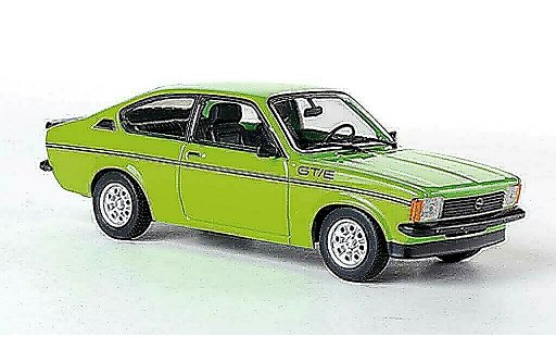 Opel Kadett C GT/E 1/43 Minichamps verde Sondermodell MCW 1978 modellini auto