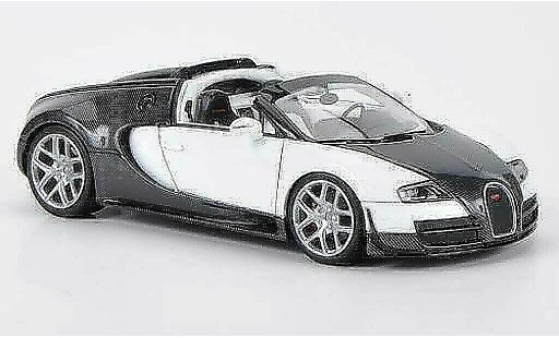 Bugatti Veyron Vitesse 1/43 Look Smart 16.4 carbon/bianco Autosalon Genf 2012 modellini auto