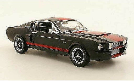 Shelby GT 500 Base 1/18 Shelby Collectibles Super Snake nero/rosso modellini auto