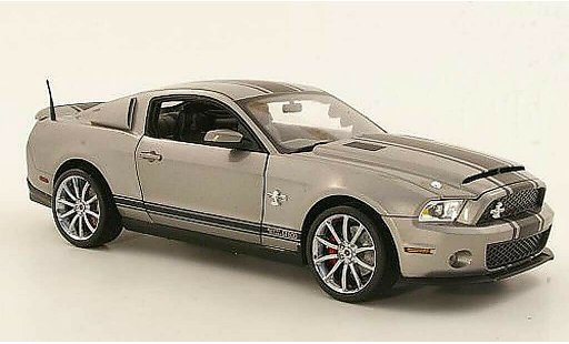 Shelby GT 500 2012 1/18 Shelby Collectibles Super Snake grigio/opaconero modellini auto
