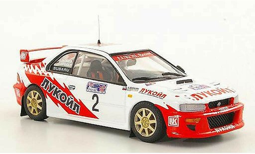 Subaru Impreza WRC 1/43 Trofeu No.2 S.Uspenskiy / A.Shchukin modellini auto