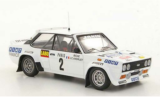 Fiat 131 Abarth 1/43 Trofeu No.2 J.C.Andruet / Biche Rally Monte Carlo 1978 modellini auto