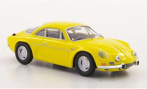 Alpine A110 1300 s bv4 1/43 Trofeu giallo Strassenversion modellini auto