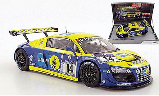 Audi R8 lms 1/18 Spark No.14 Bilstein Basseng / Fassler / Stippler / Piccini ADAC 24h Nurburgring 2011 modellini auto
