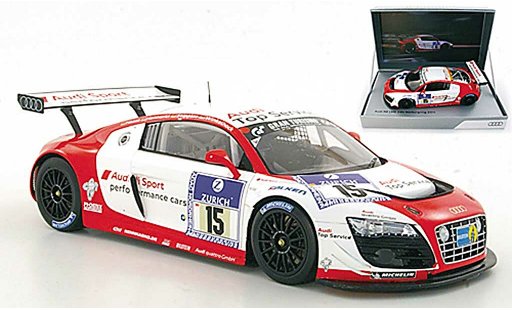 Audi R8 lms 1/18 Spark No.15 Sport Haase / Hennerici / Stippler / Winkelhock ADAC 24h Nurburgring 2011 modellini auto