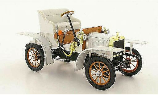 Laurin Klement Voiturette Base 1/18 Abrex Laurin-Klement grigio-bianco 1905 modellini auto