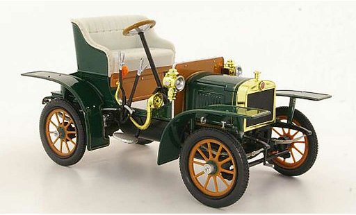 Laurin Klement Voiturette Base 1/18 Abrex Laurin-Klement verde 1905 modellini auto