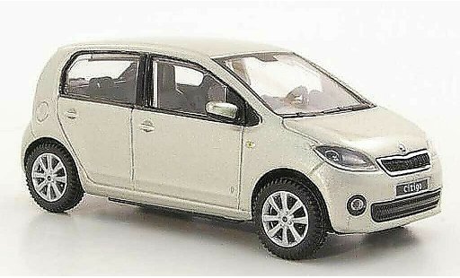 Skoda Citigo 5 portes 1/43 Abrex grigio beige 5- 2012 modellini auto