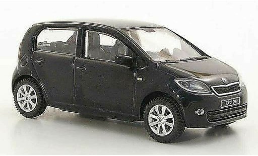 Skoda Citigo 5 portes 1/43 Abrex nero 5- 2012 modellini auto