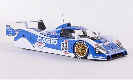 Toyota TS010 Base 1/43 HPI No.33 Team Tom s P.H.Raphanel / M.Sekiya / K.Acheson 24h Le Mans 1992 modellini auto